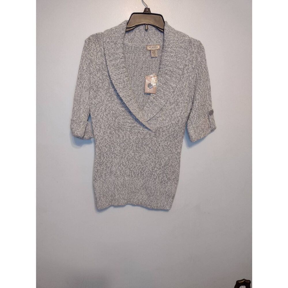 Arizona Jean Company Gray V-Neck Sweater